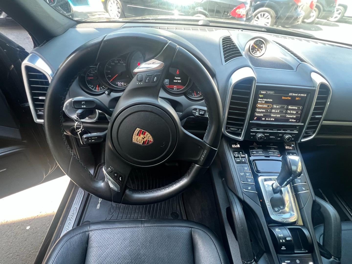 2014 BLACK /Black Leather Porsche Cayenne s (WP1AB2A20EL) with an 4.8L V8 DOHC 32V engine, 8 Speed Automatic transmission, located at 1018 Brunswick Ave, Trenton, NJ, 08638, (609) 989-0900, 40.240086, -74.748085 - This Porsche Cayenne is a super clean,well maintained black beauty! Always serviced and needs nothing. Please call Anthony to set up an appt. 609-273-5100 - Photo#24